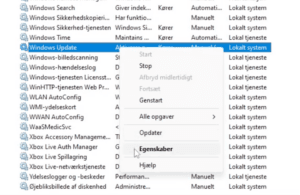 Trin 5: Skærmbillede fra guide
